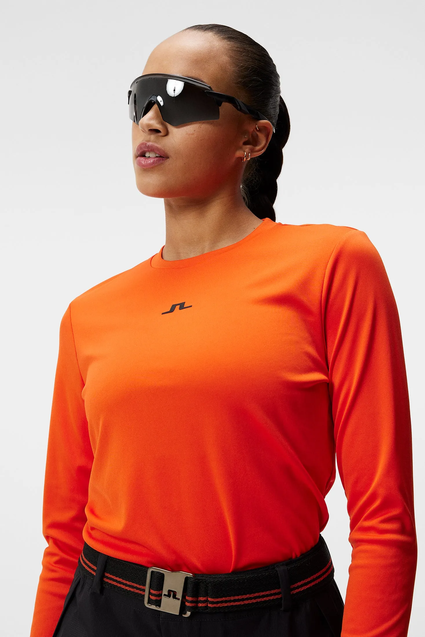 Ada LS T-shirt / Tangerine Tango