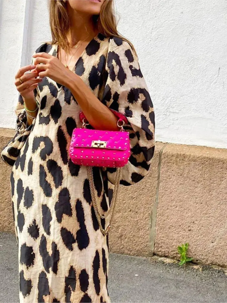 Aisha | Leopard Print Dress