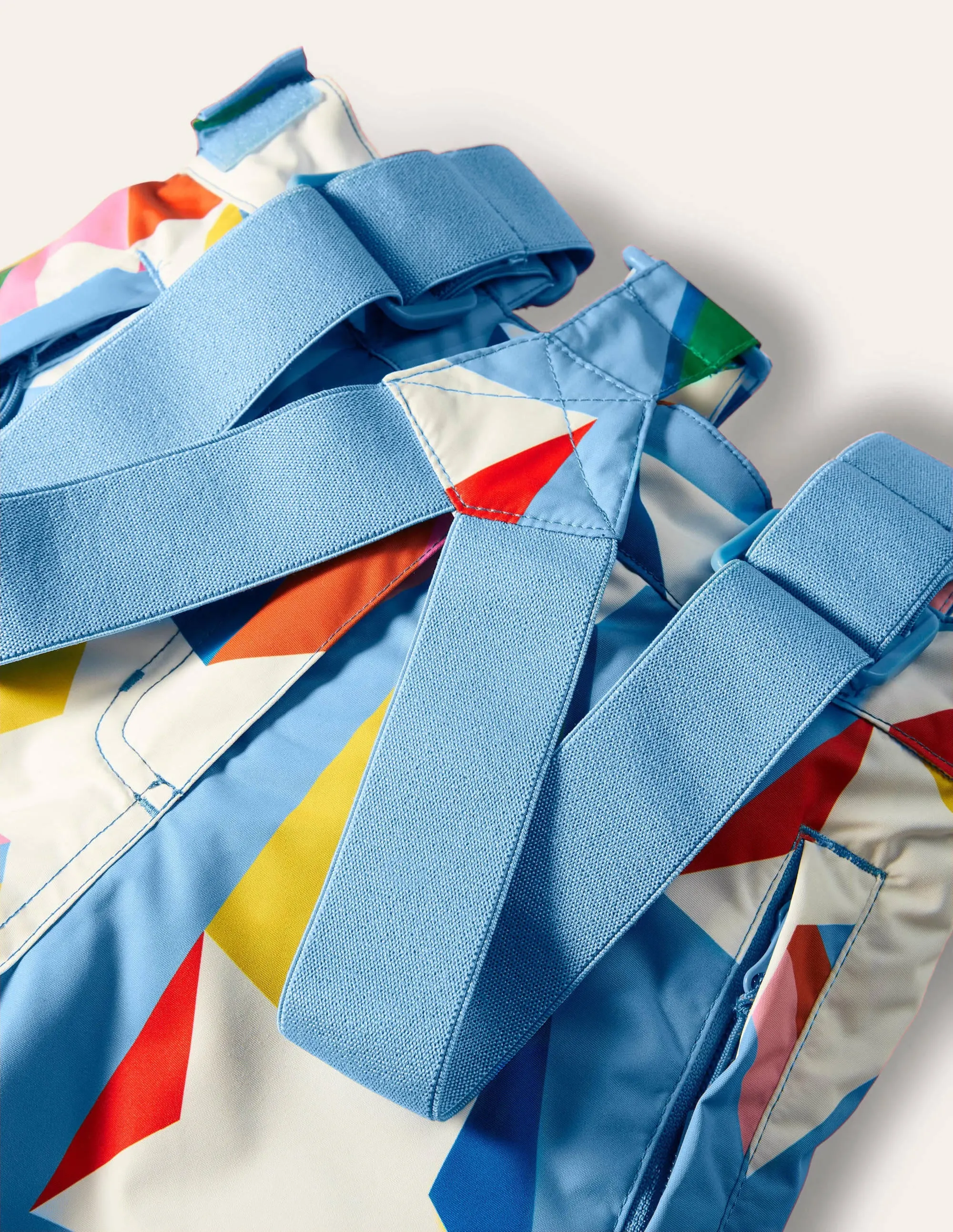 All-Weather Waterproof Trouser-Surfboard Blue Rainbow Star