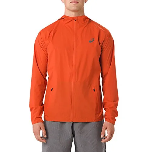 ASICS Waterproof Running Jacket - XX Large Orange
