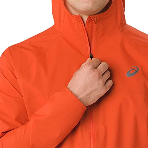 ASICS Waterproof Running Jacket - XX Large Orange