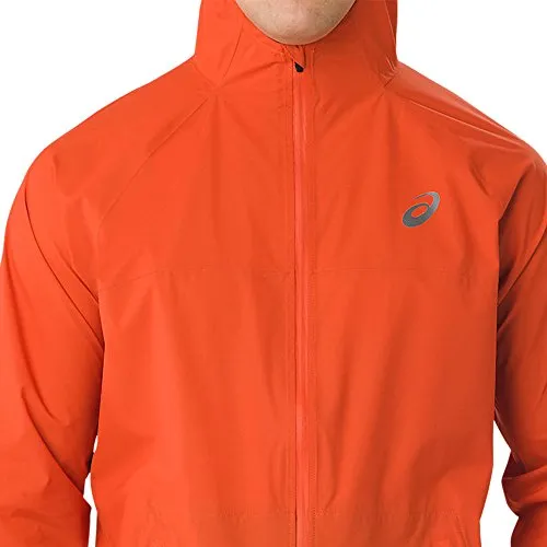 ASICS Waterproof Running Jacket - XX Large Orange
