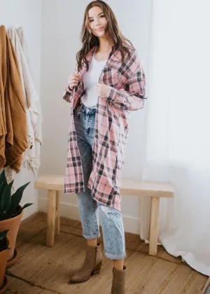 Baya Plaid Top