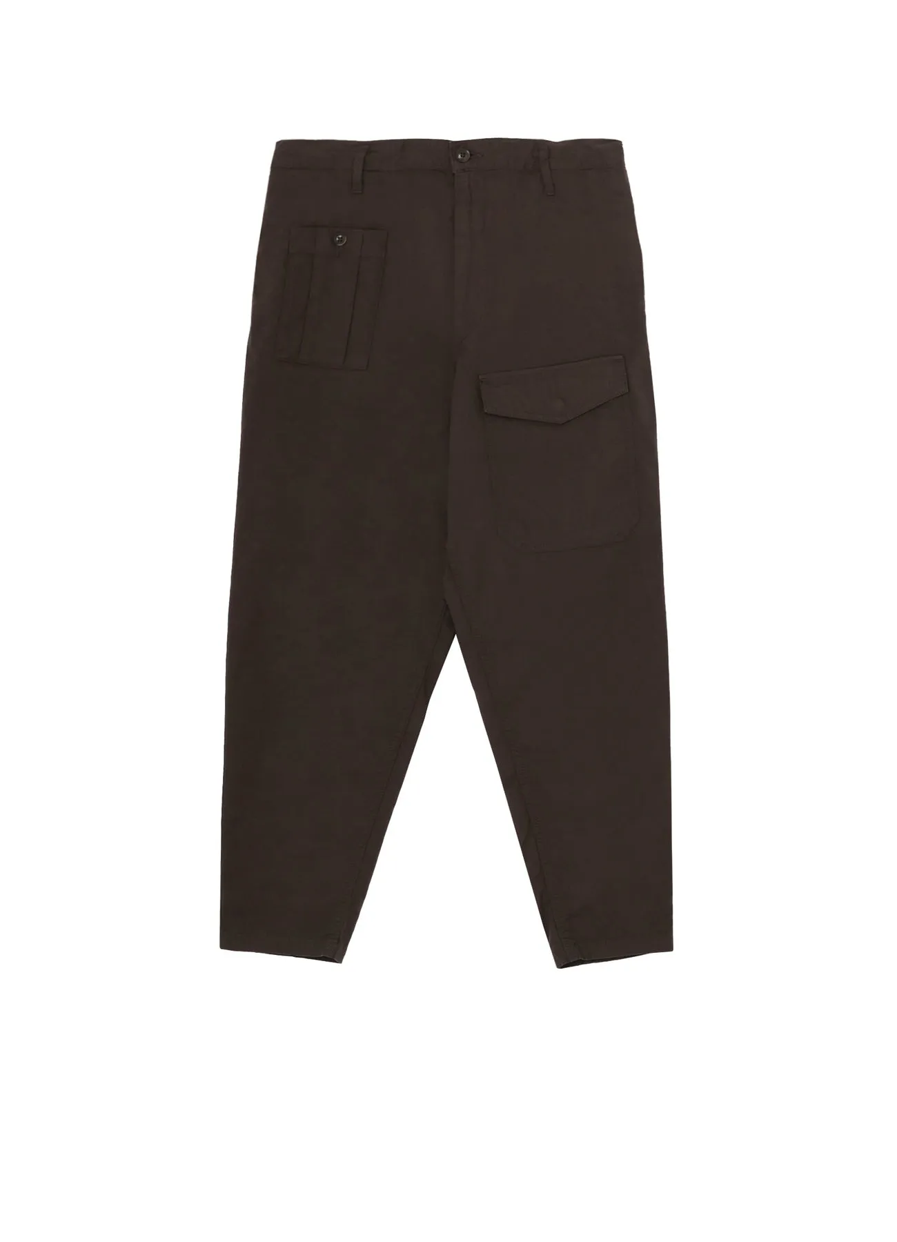 BLACK SCANDAL OXFORD NO-TUCK WAIST STRING WORK PANTS