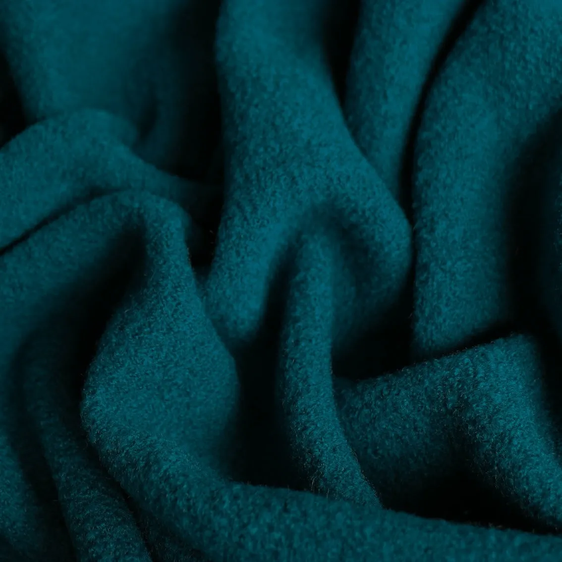 Bollito Teal - Boiled Wool