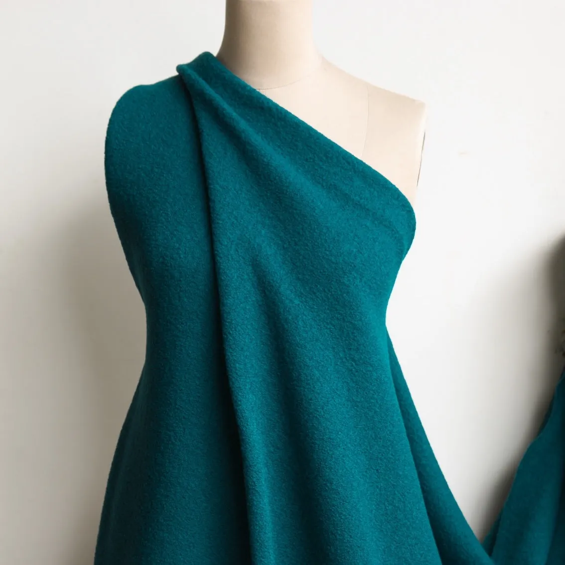 Bollito Teal - Boiled Wool