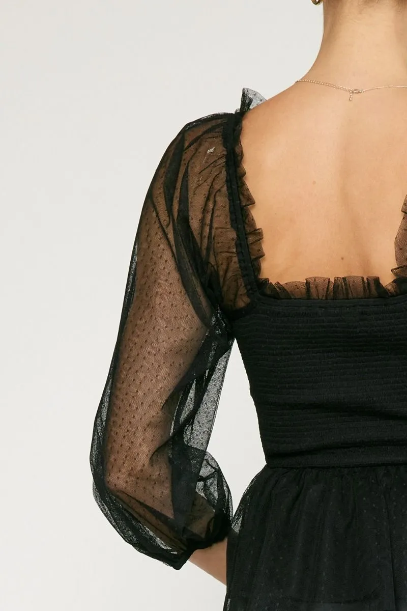 Breezy Day Top - Black