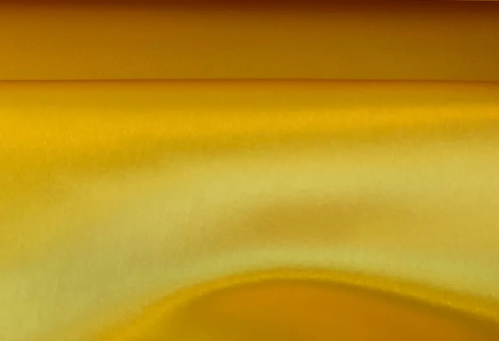 Bright Golden Sun Yellow Heavier Satin Acetate Lining