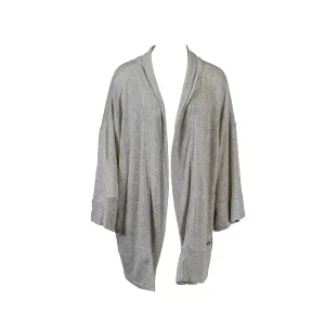 Calvin Klein Women's Performance Plus Size Relaxed Cardigan Gray Size 2X