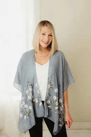 Daisy Woven Kimono