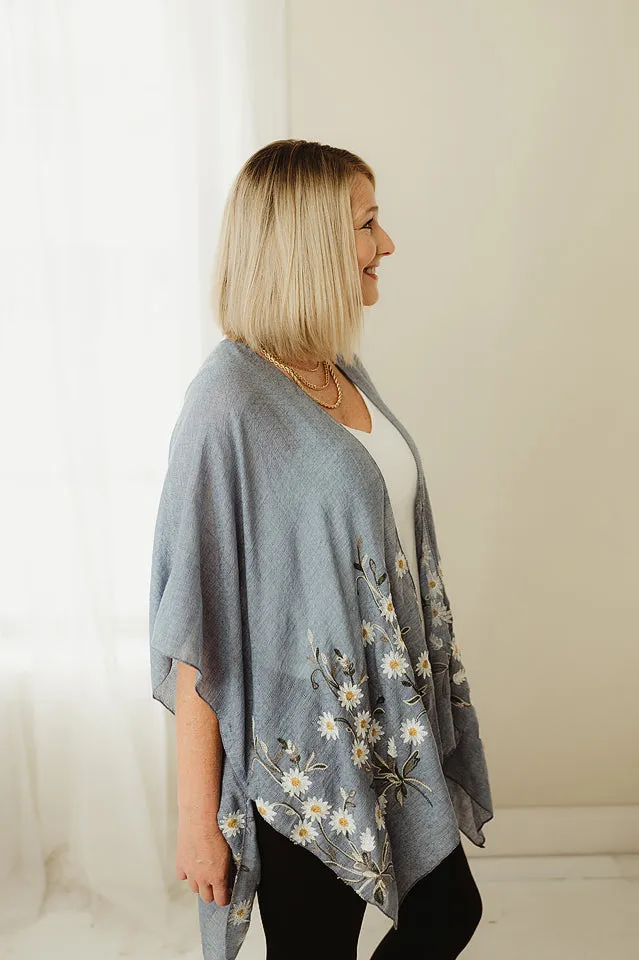 Daisy Woven Kimono