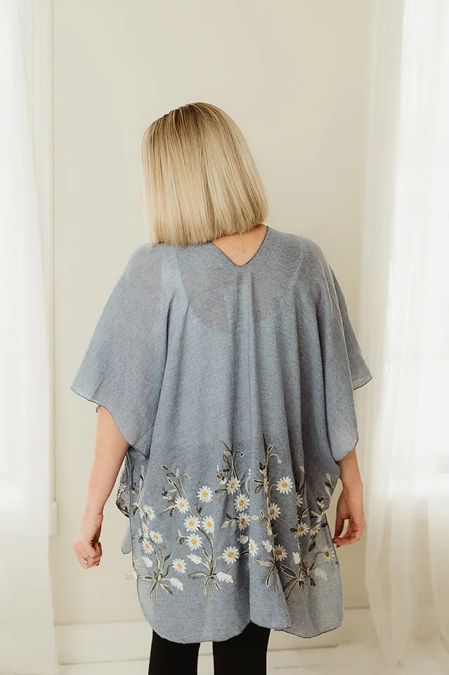Daisy Woven Kimono