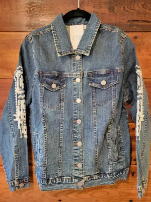 Denim Embroidered Jacket