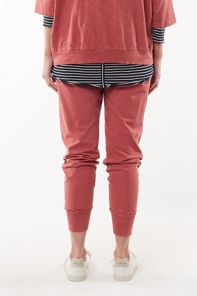 Elm - Wash Out Pant - Deep Rose