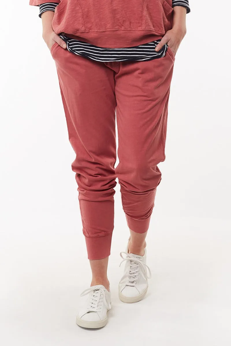 Elm - Wash Out Pant - Deep Rose