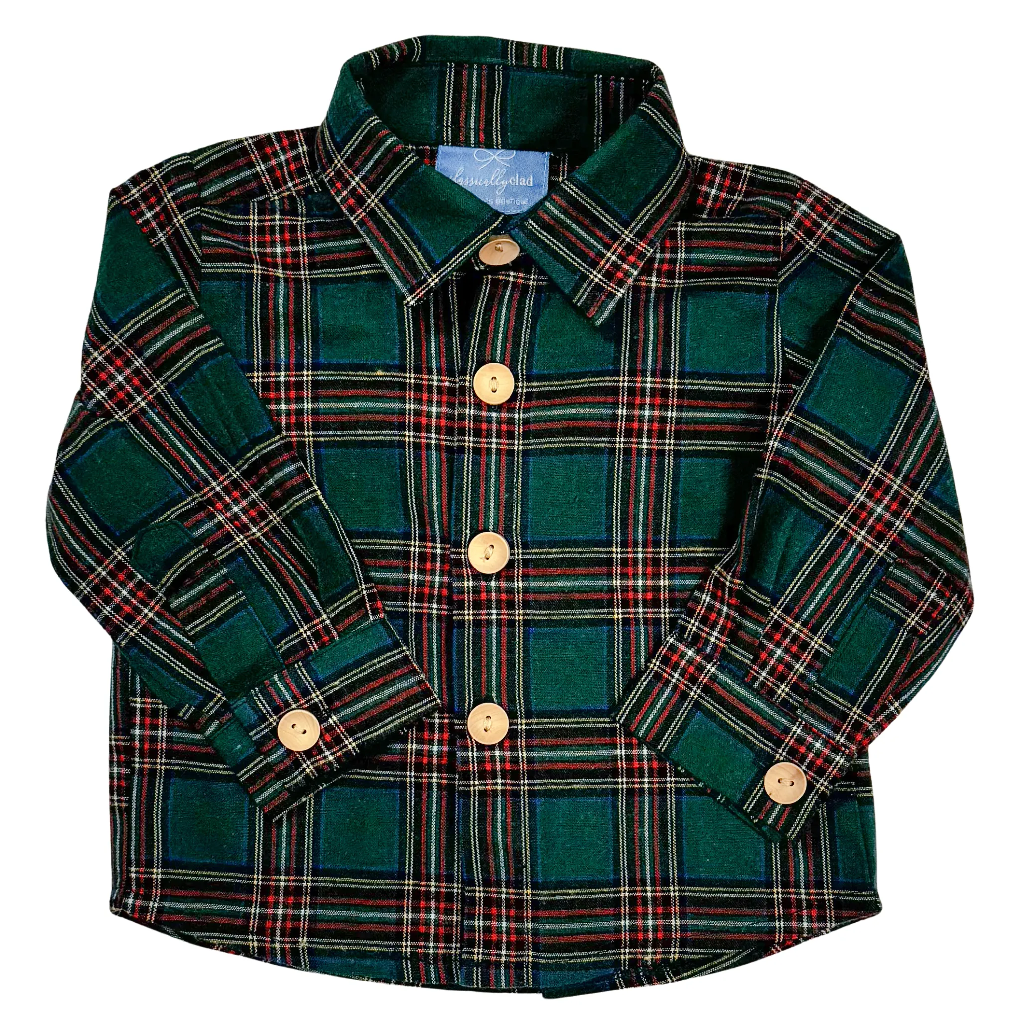 Green Plaid Shirt