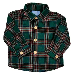 Green Plaid Shirt
