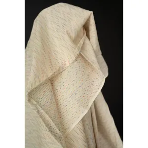 Indian Cotton - Rainbow Dobby - 1/2 meter
