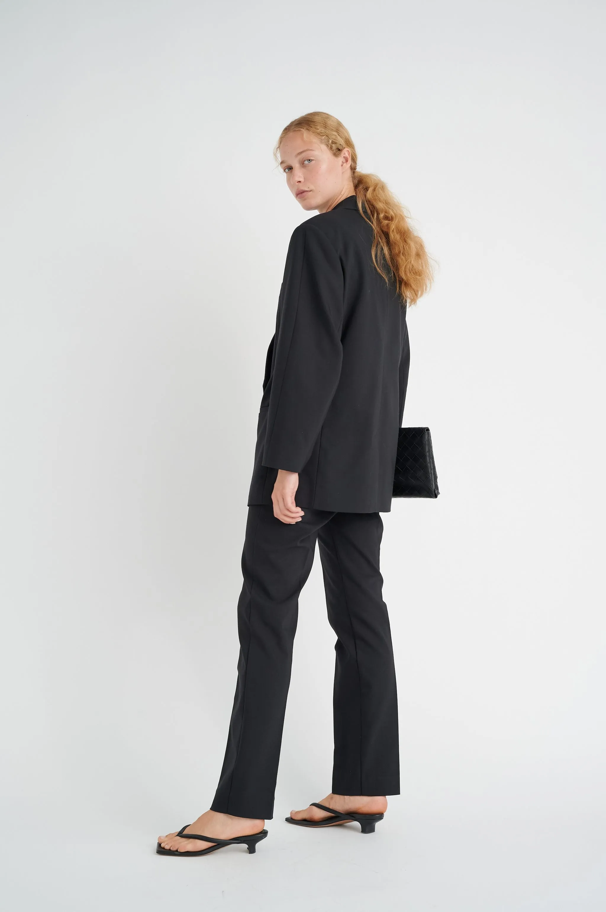 INWEAR<BR>
Zella Trouser<BR>
Black<BR>