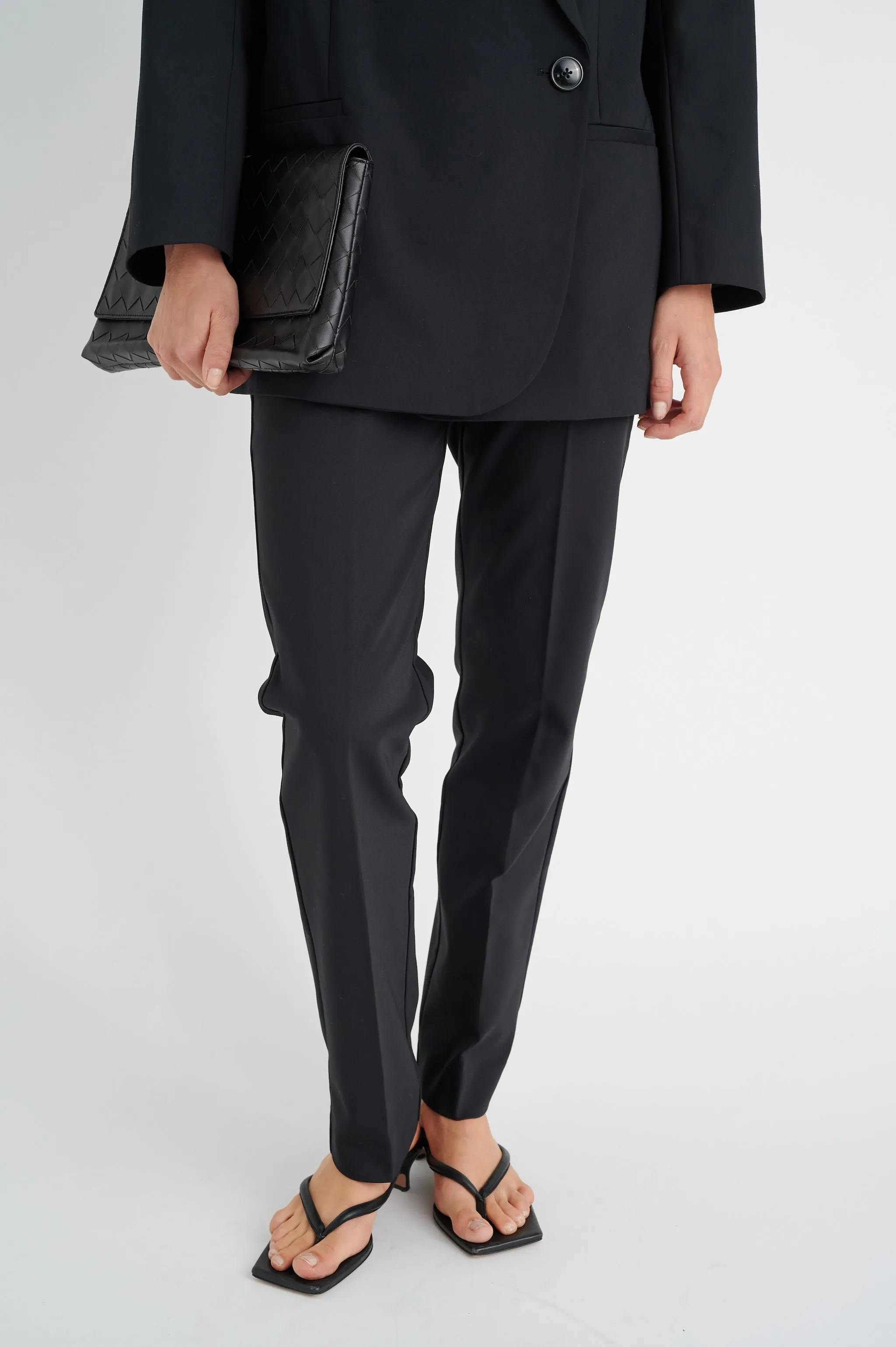 INWEAR<BR>
Zella Trouser<BR>
Black<BR>