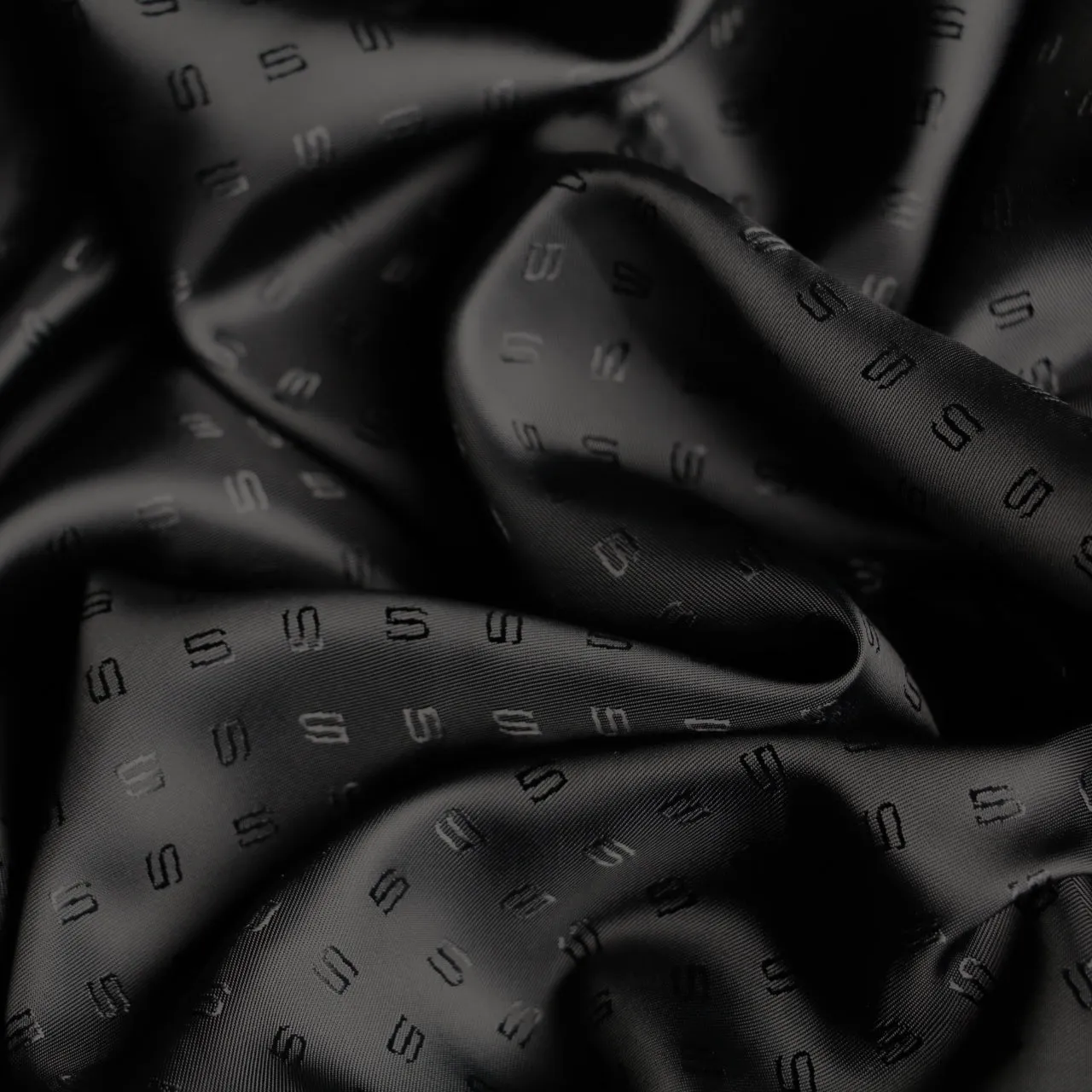 Jazzy Black Fancy Lining