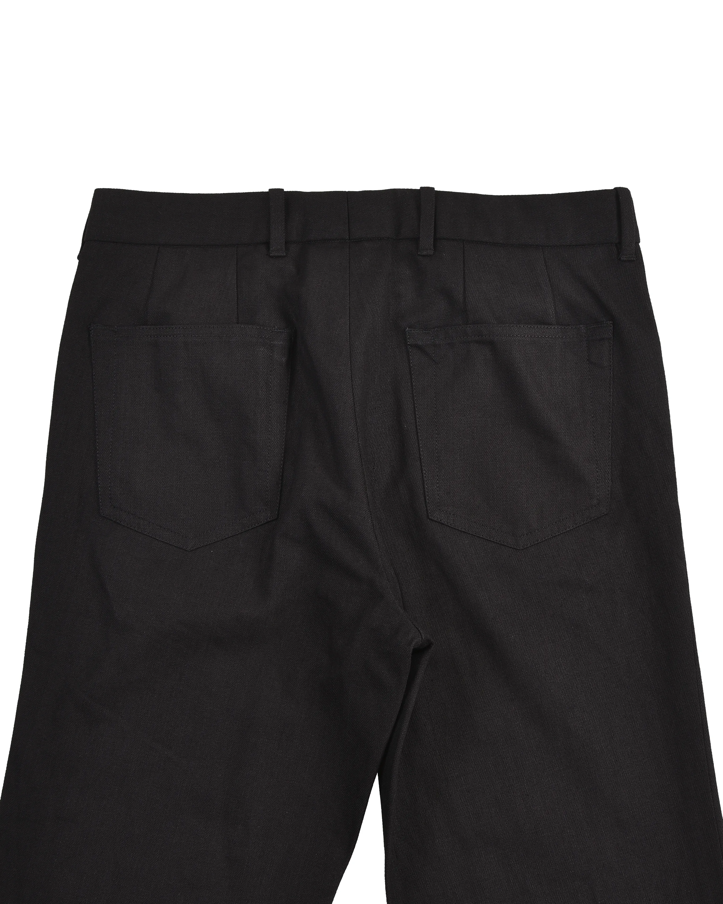 Jet Black Soft Twill Jeans