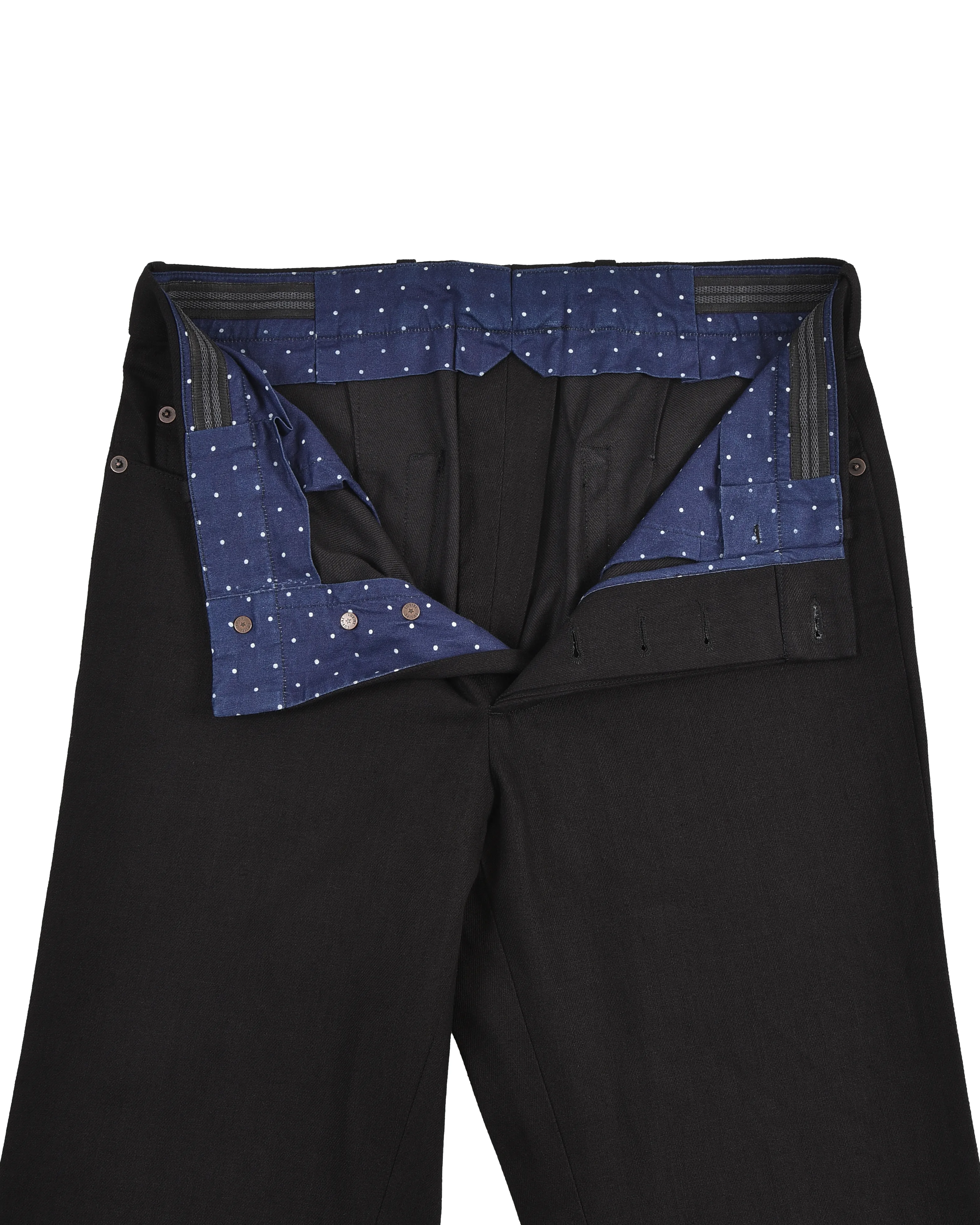 Jet Black Soft Twill Jeans
