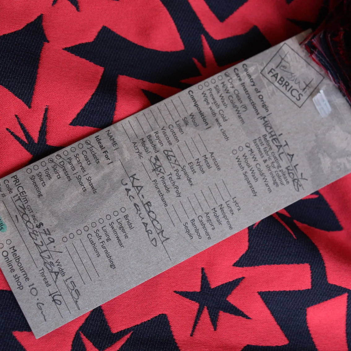 Ka-Boom Jacquard
