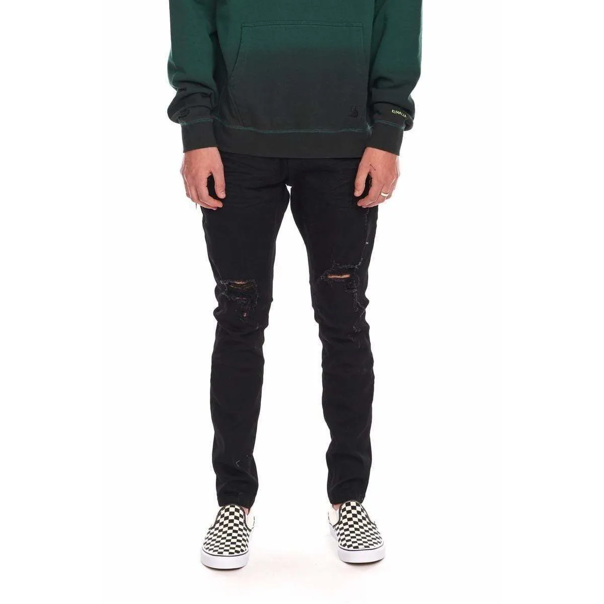 Kuwalla K5 Destroyed Denim Black
