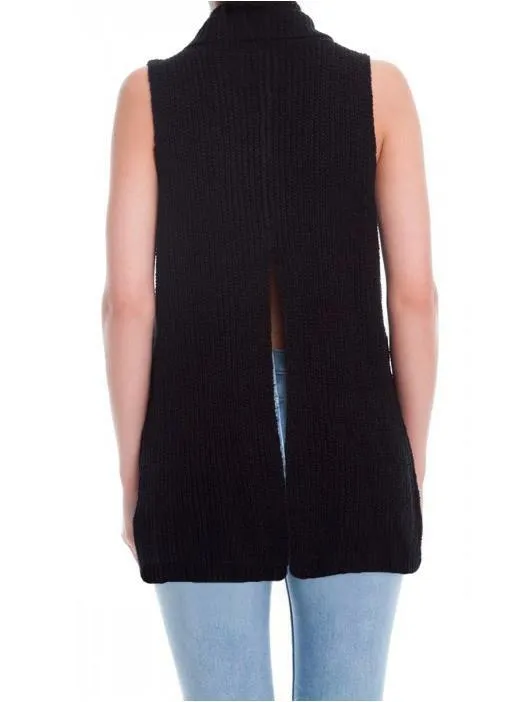Lush Traveler Sleeveless Cowl Neck Tunic