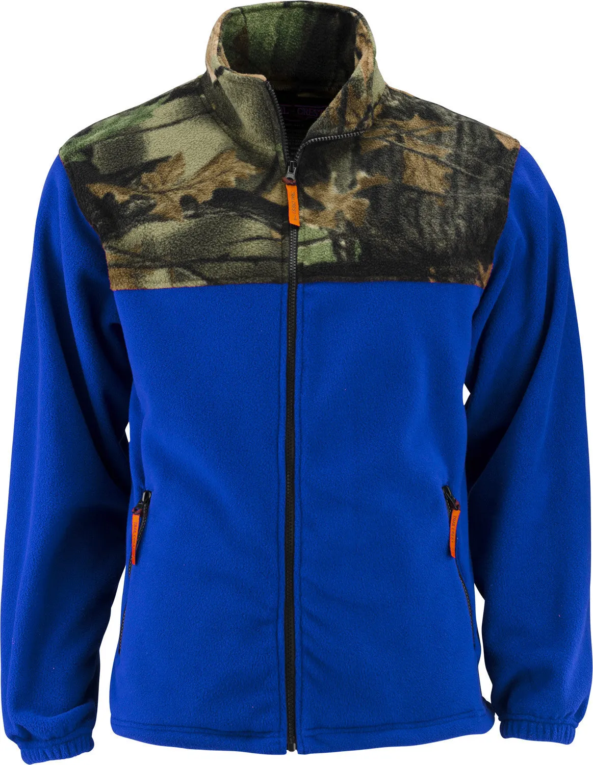 MEN'S CAMO ALBATES FULL ZIP FLEECE JACKET