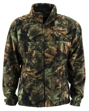 MEN'S CAMO ALBATES FULL ZIP FLEECE JACKET
