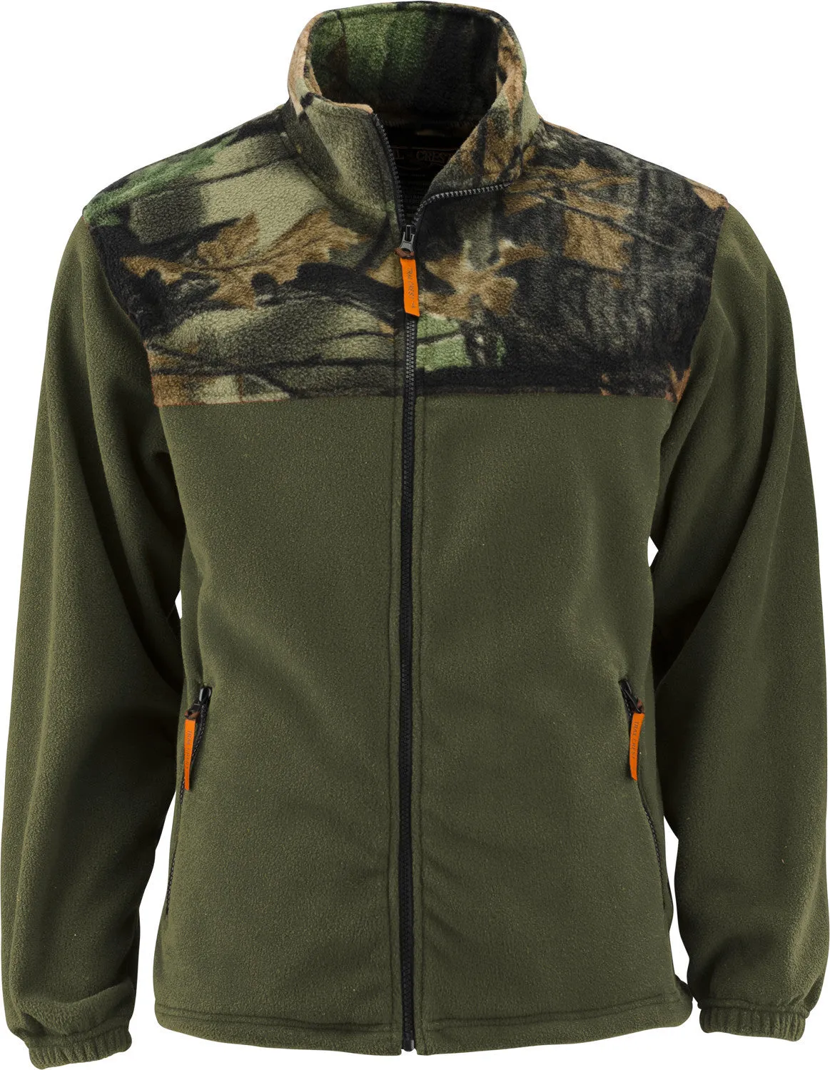 MEN'S CAMO ALBATES FULL ZIP FLEECE JACKET