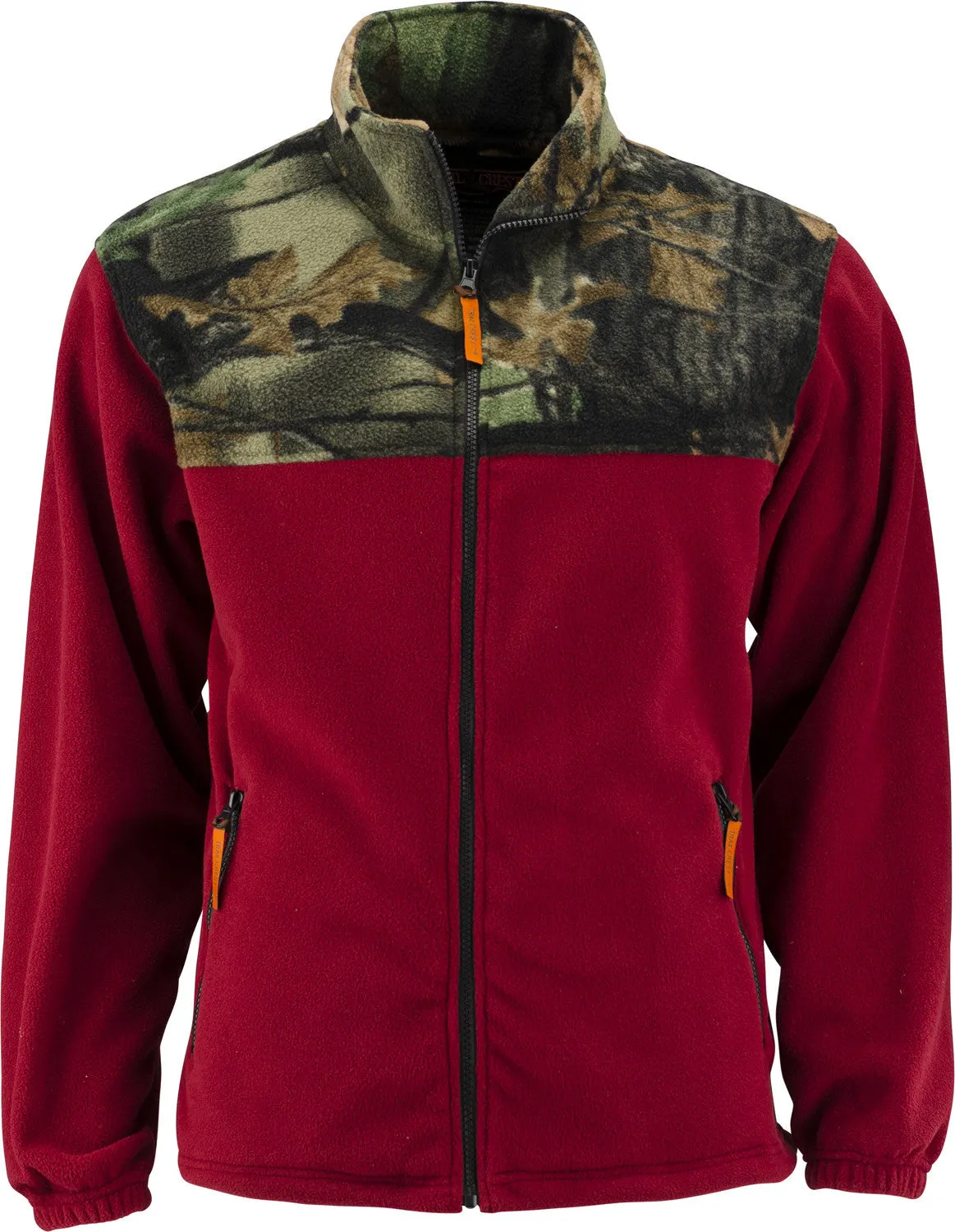 MEN'S CAMO ALBATES FULL ZIP FLEECE JACKET