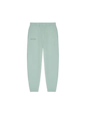 Mens DNA Barrel-Leg Track Pants—eucalyptus blue