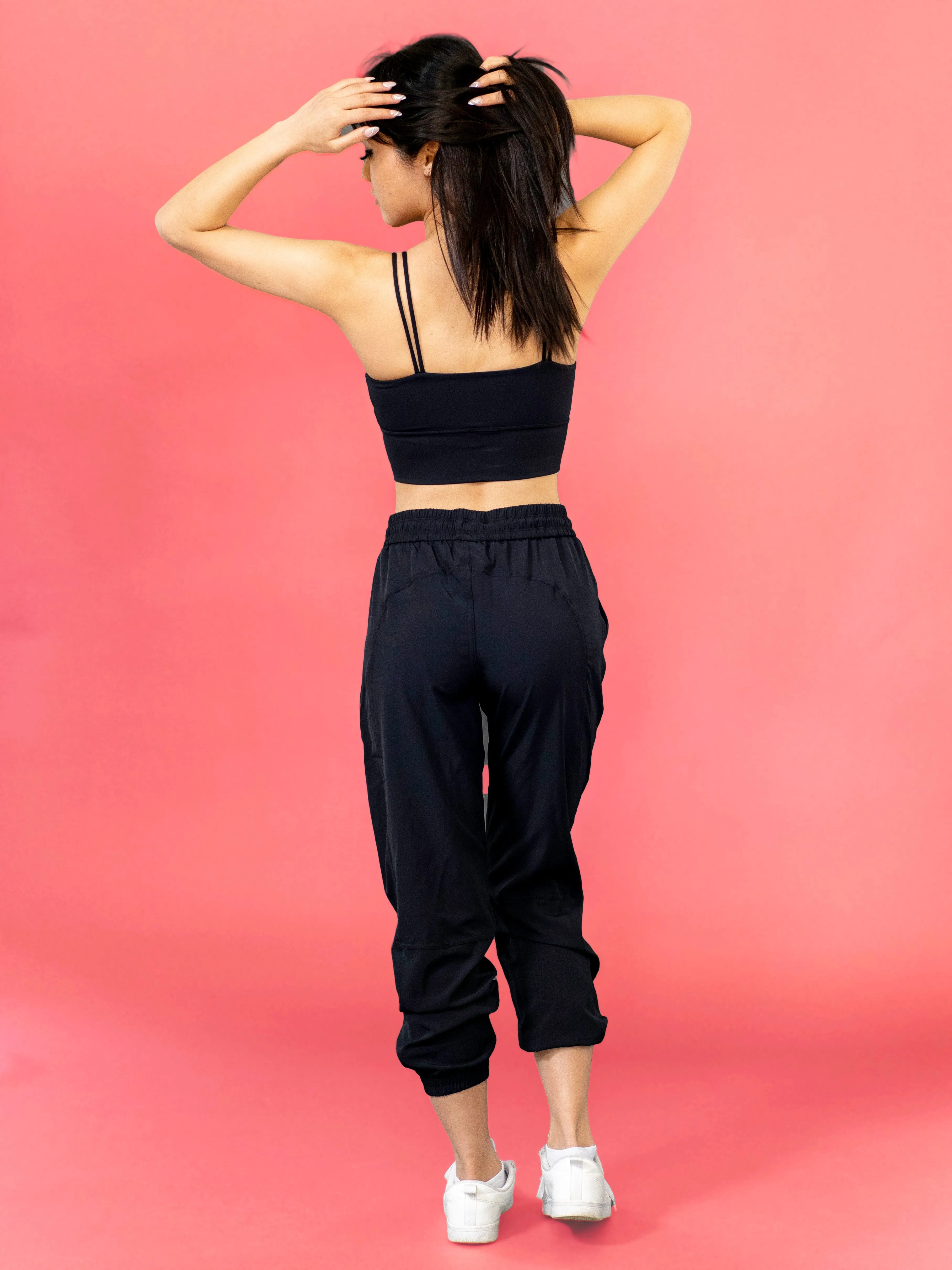 Miami Crop Bra - Black