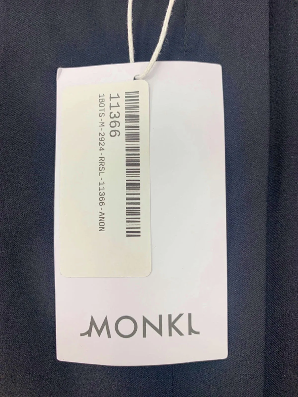 Monki Black Trousers EUR 40 UK 12