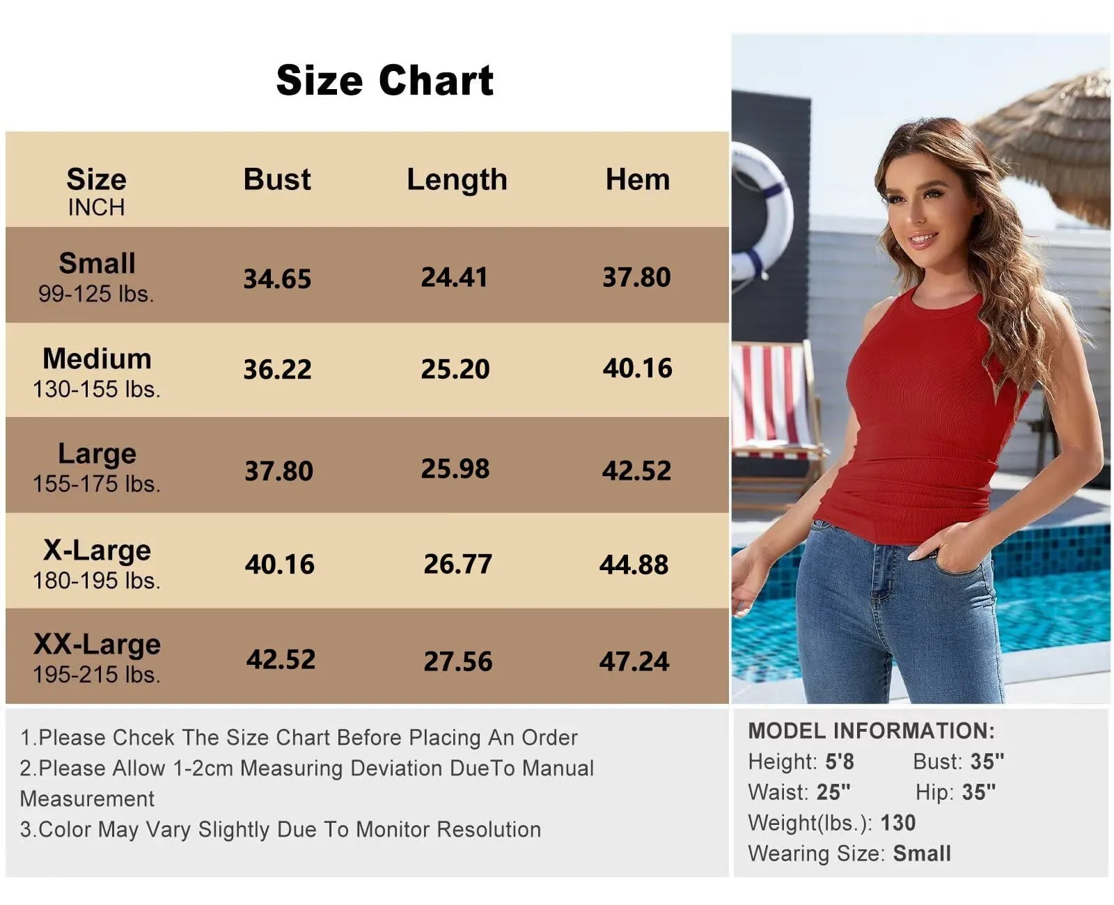 MOSHU Womens Tank Tops Summer Sleeveless Shirts Knit Ribbed Racerback Womens Tops