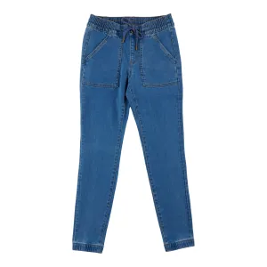 mySTYLE Women's Street Smart Denim Joggers