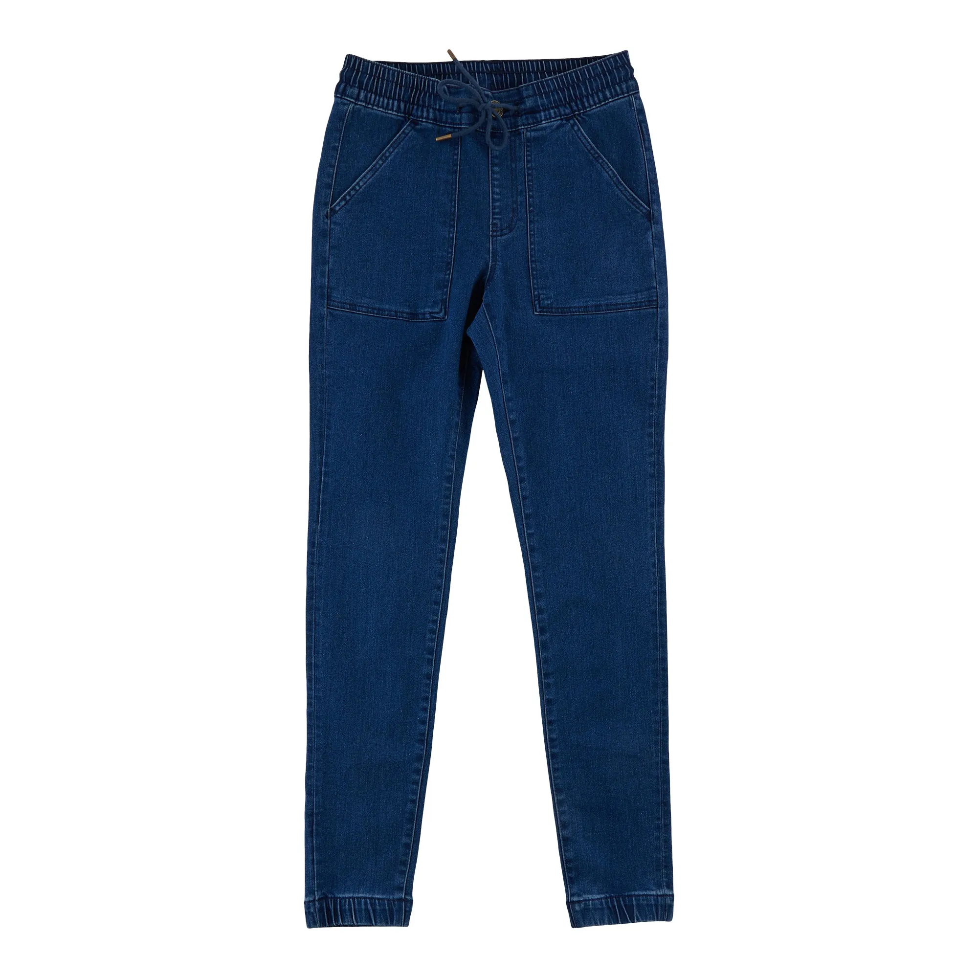 mySTYLE Women's Street Smart Denim Joggers