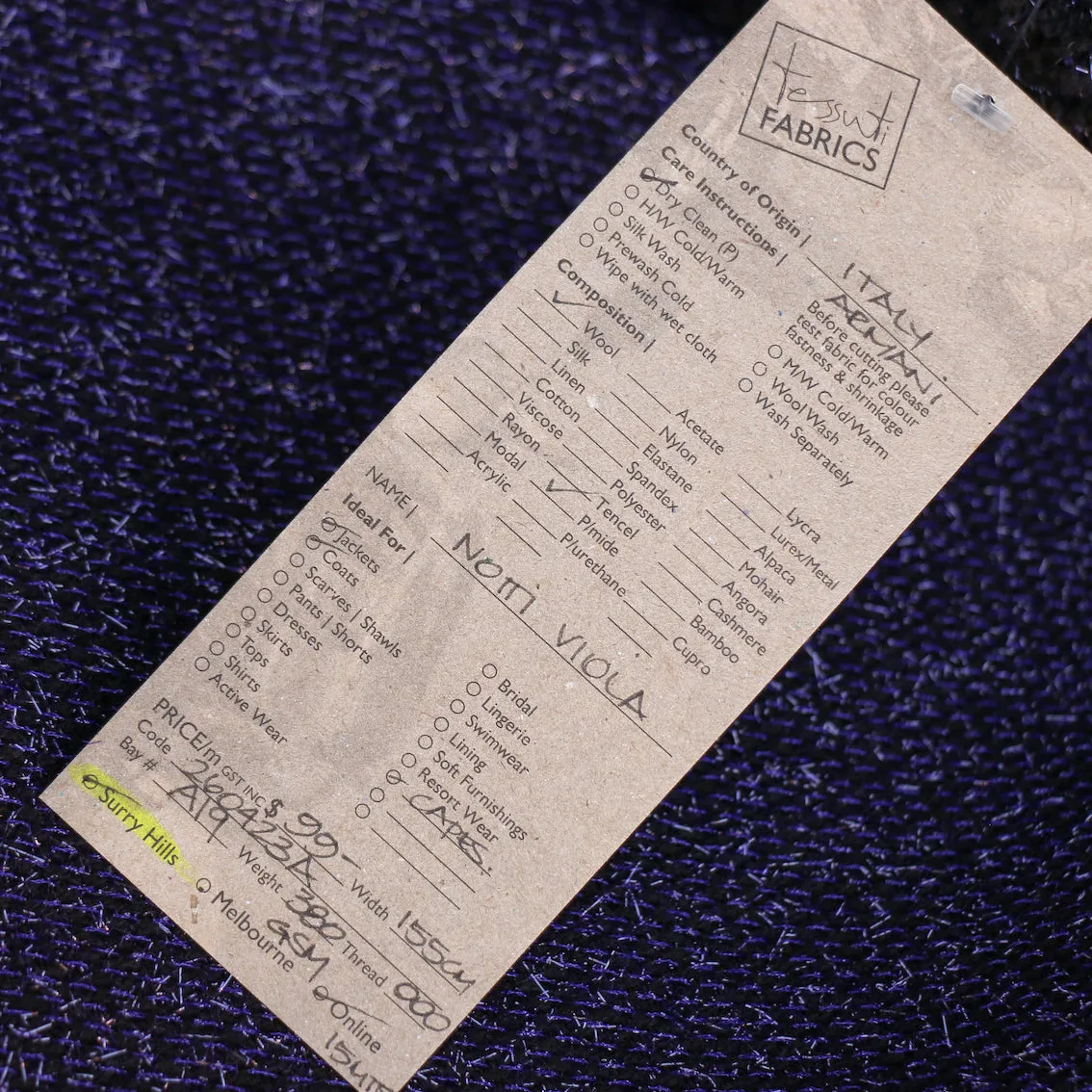 Notti Viola - Sparkly Coating