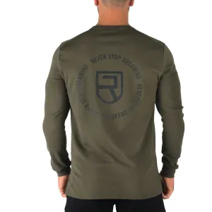Offshore Fleece Light Crew  – Army Green