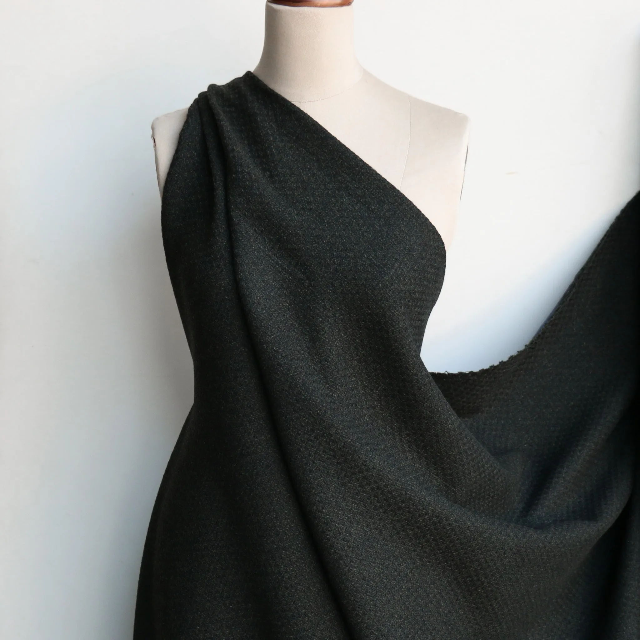 Olive Era Wool (Fused)