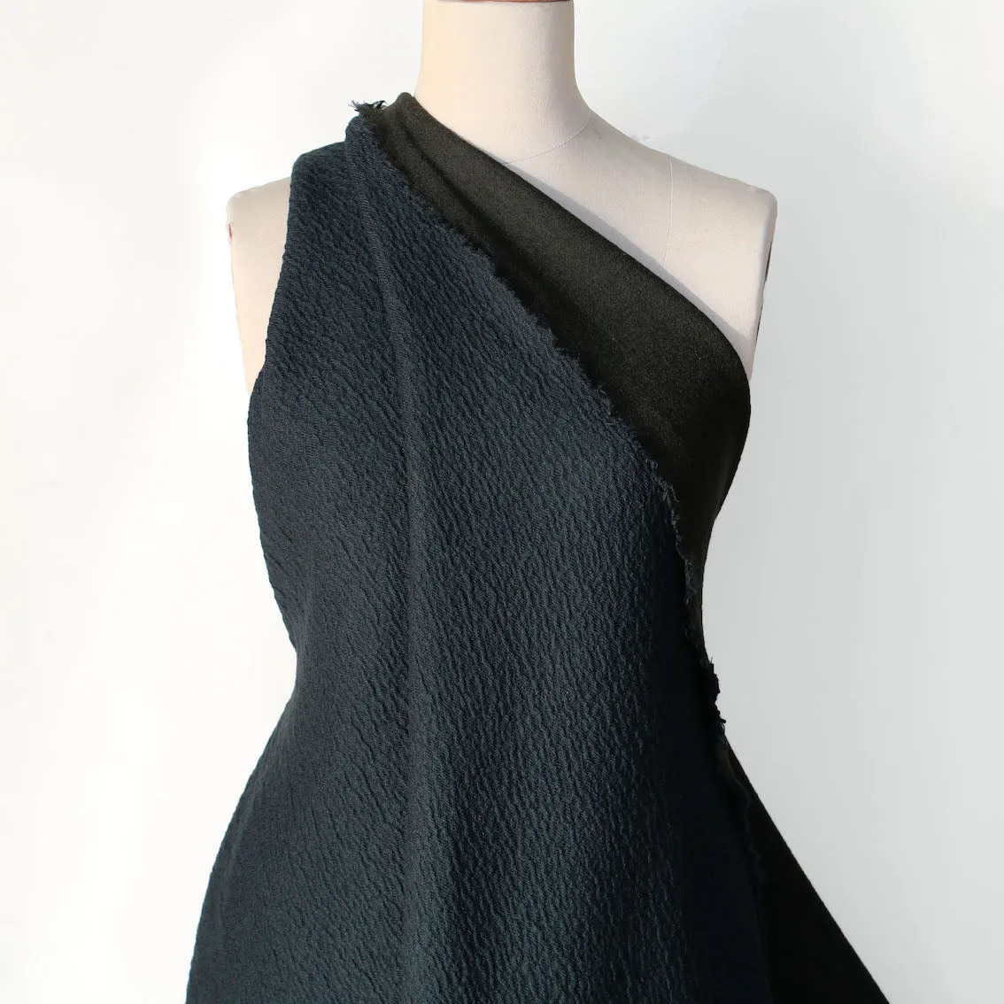 Olive Navy Ripple - Double Sided