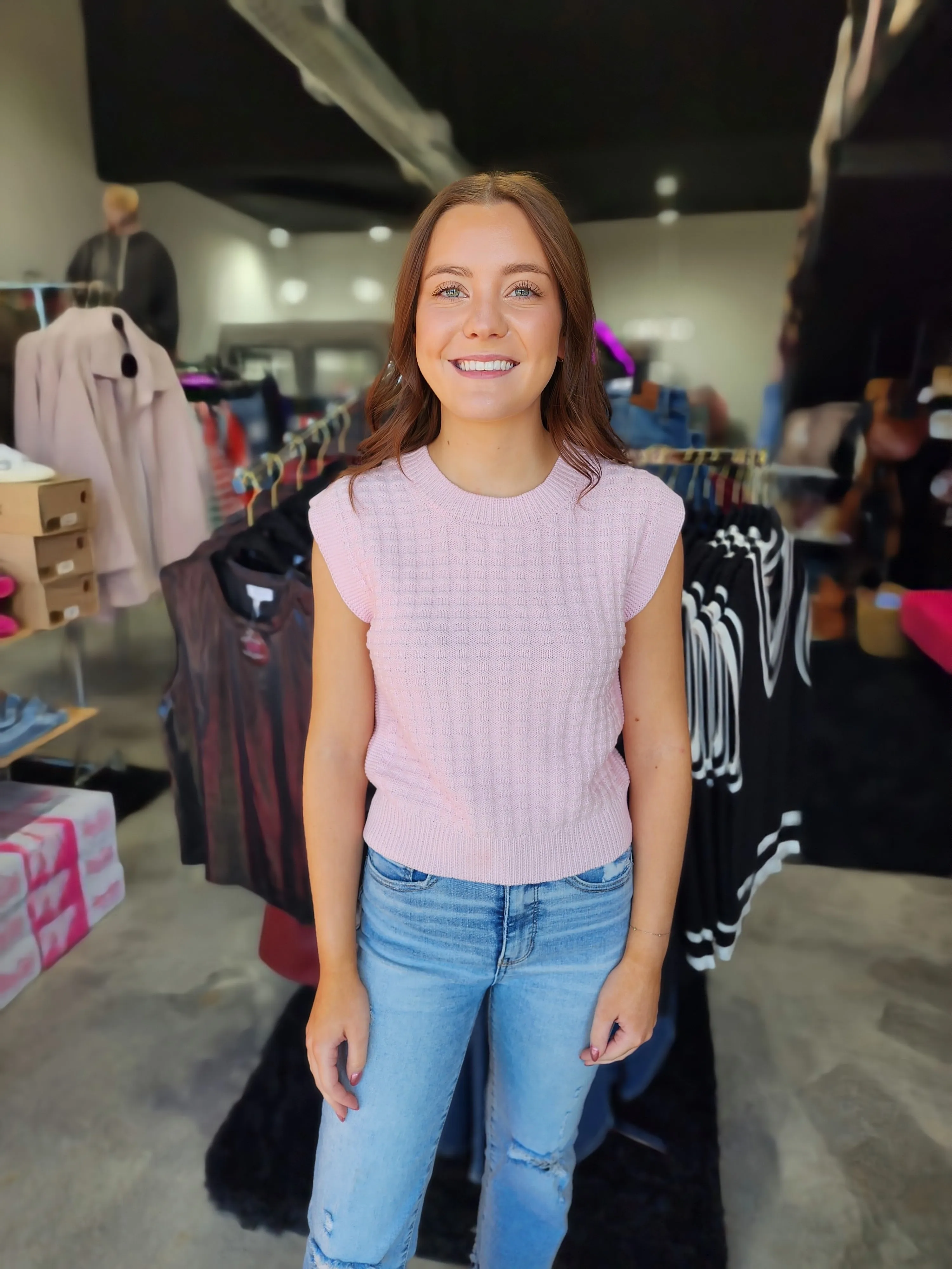 Pretty Pastel Sweater Vest