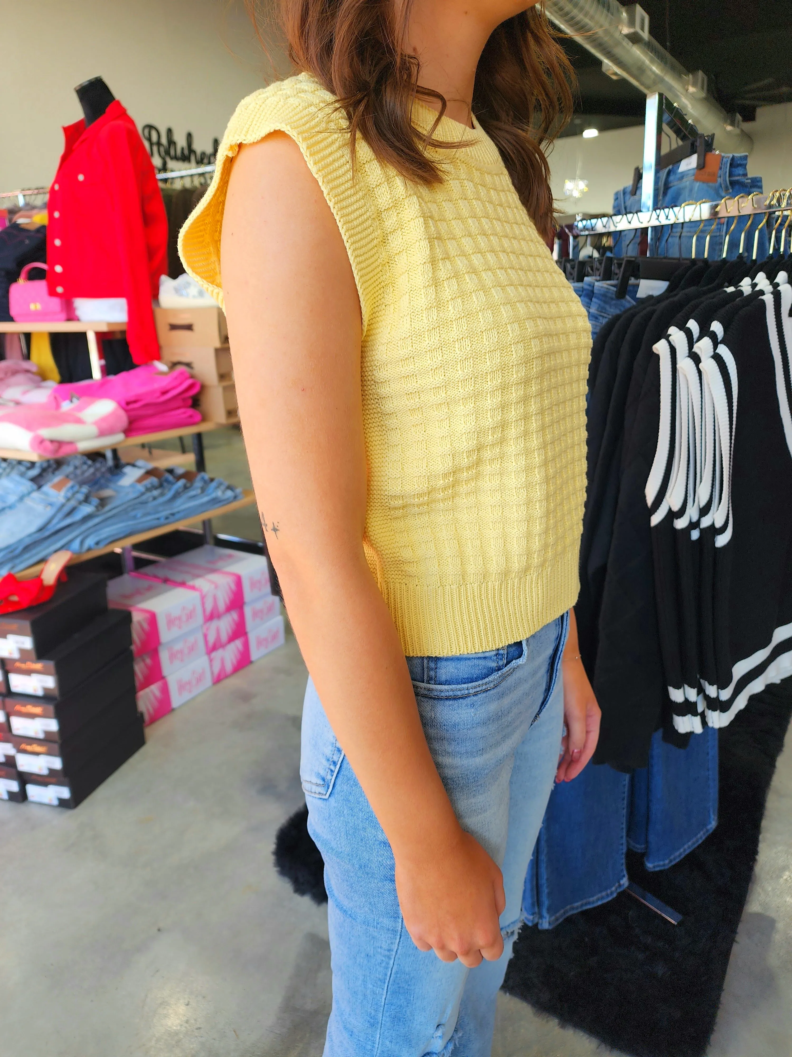 Pretty Pastel Sweater Vest