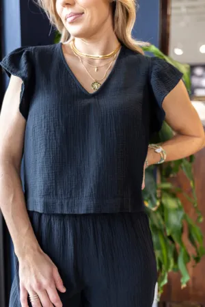 Rails Miley Cotton Gauze Top