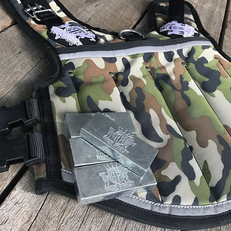Rogue Royalty Canine Weight Vest - Camo