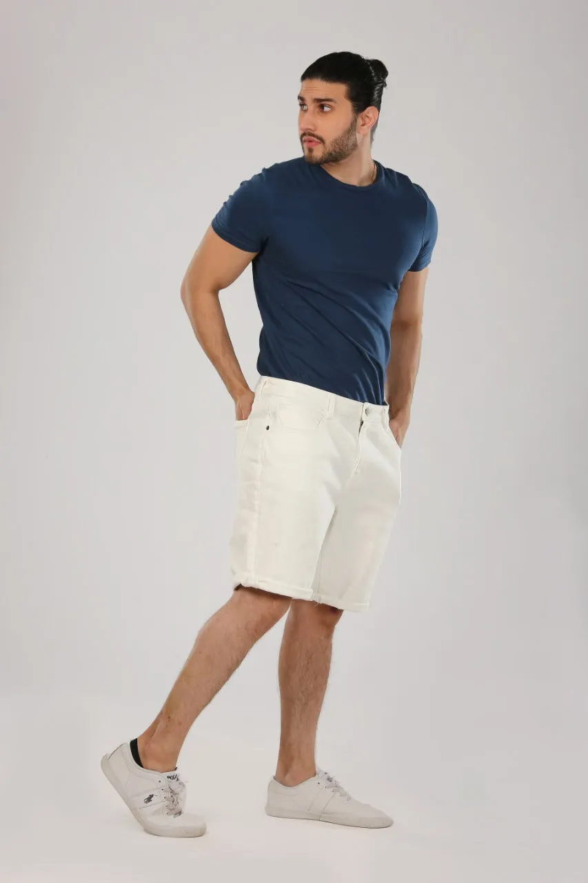 Sahyl White Shorts