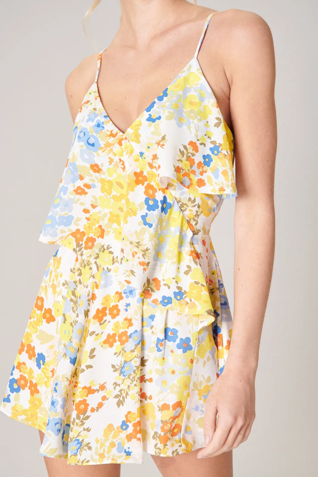 Simmzy Floral Cece Romper